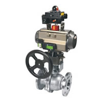 活塞式气动球阀